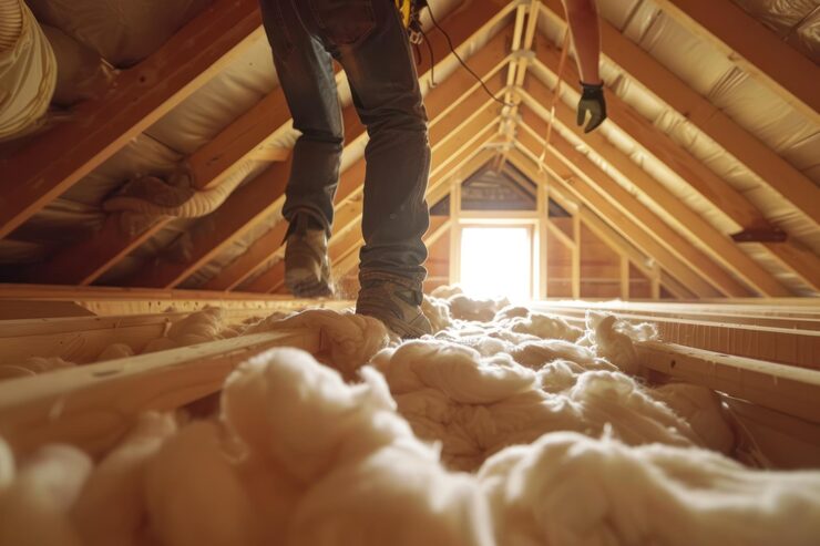 Attic insulation