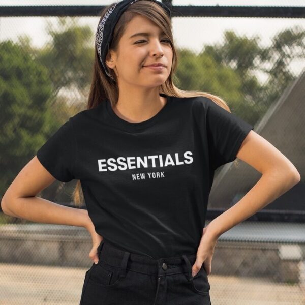 Black Essentials Hoodie Comfort Meets Minimalist Fashion