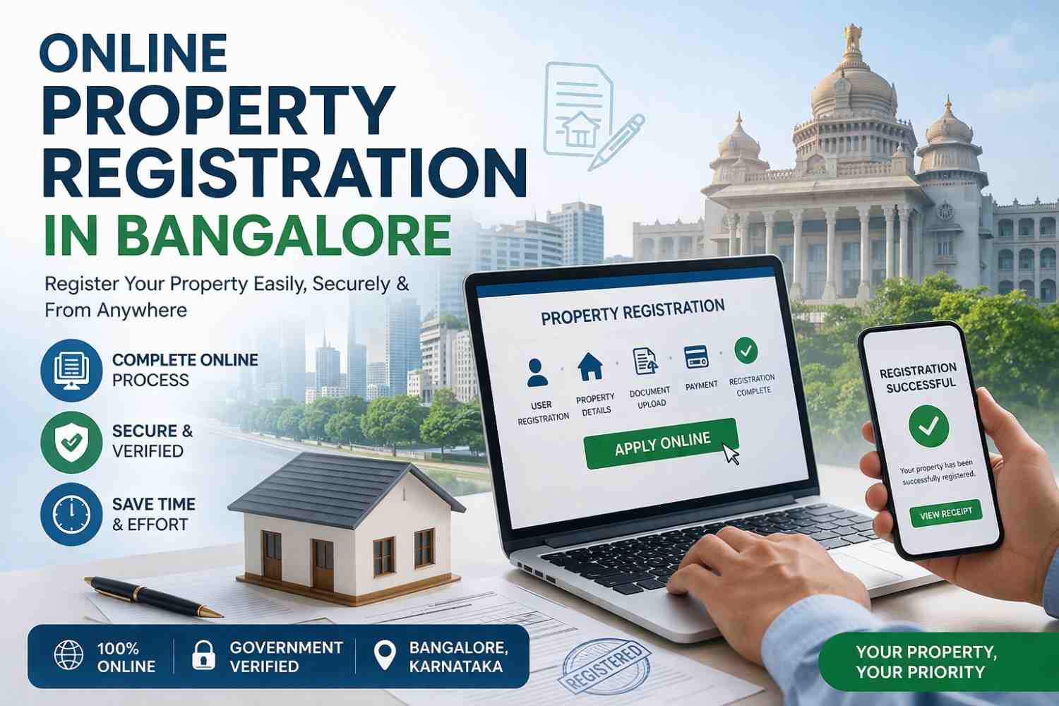 Top Reasons to Choose Best Online Property Registration in Bangalore