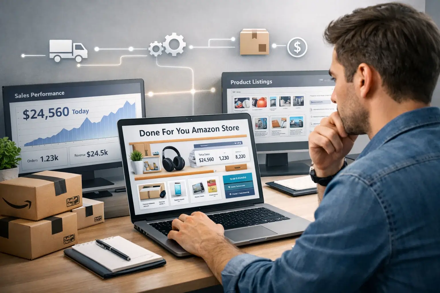 done for you amazon store