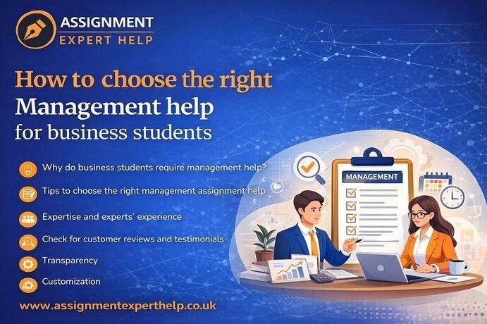 How to choose the right Management help for business students