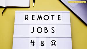 Remote jobs